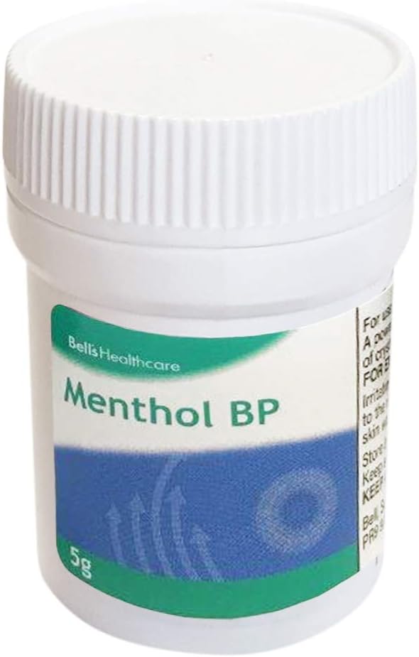 Bells Menthol Crystals, 5 g, White, 5 g (Pack of 1)