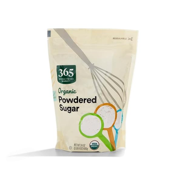 365 BY WHOLE FOODS MARKET, ORGANIC POWDERED SUGAR, 24 OUNCE