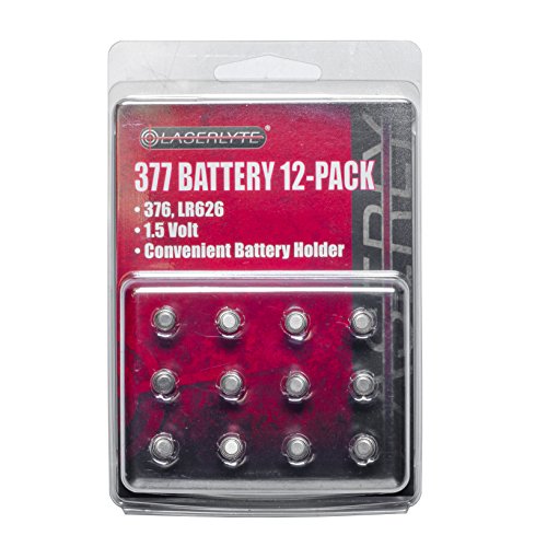 LaserLyte 377 Battery 12 Pack