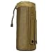 Huntvp Tactical Water Bottle Pouch Military Molle Pack Gear Waist Back Pack(Coyote Brown)