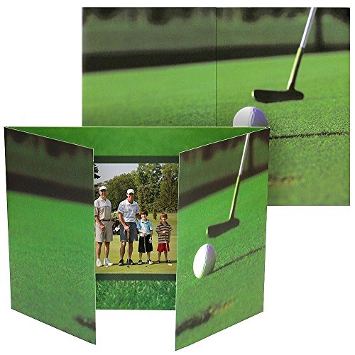 Golf gate-fold event 7x5 photo folders sold in 25s - 5x7