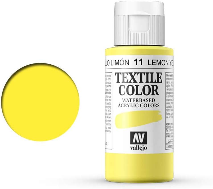 Vallejo Flüssig-Aquarell Zitronengelb – Intensive, Transparente Farbe Für Künstler