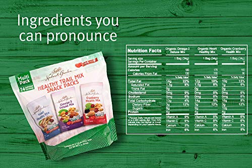Nature's Garden Healthy Trail Mix Snack Packs, Multi Pack 1.2 oz bags, Pack of 24 (Pack of 2) - Thumbnail 3