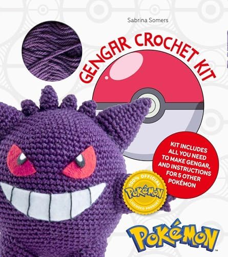 Pokémon Crochet Snorlax Kit: Includes materials to make Snorlax