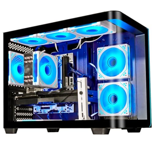 Gaming Desktop PC, Ryzen 7 9800X3D, RTX 5070 12GB, 1TB NVMe SSD