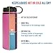 Fifty/Fifty Pink Vacuum-Insulated Stainless Steel Bottle with Wide Mouth - 18 oz. Capacity