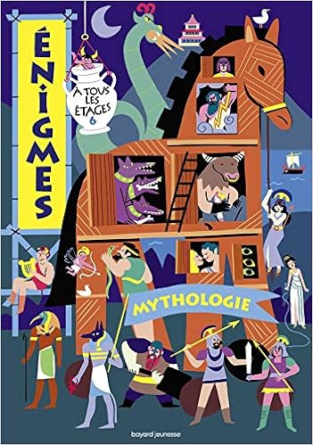 Enigmes à tous les étages 6 - MYTHOLOGIE Livres,Livres pour enfants,Jeux, arts et création