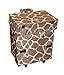 dbest products Smart Cart, Giraffe Rolling Collapsible Rolling Utility Cart Basket Grocery Shopping Teacher Hobby Craft Art