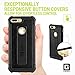 Gear Beast iPhone 7 Plus, iPhone 8 Plus Ultra Protective Armor Case, Meets Military Drop Test Standards [Shockproof], Slim Lightweight Design, Heavy Duty Protection