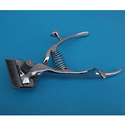 Manual Haircut Trimmer Hand Hair Clippers Hair Grooming Tool Manual Clipper Haircut Hand Push Low Noise Non-Electric Hair Cutter(silver) - Thumbnail 7