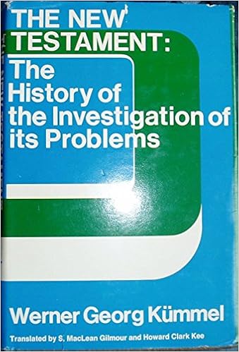 The New Testament: The History Of The Investigation Of Its Problems (9780687279265)