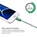 Galaxy S7 Charger, NonoUV 3-Pack 6ft Nylon Braided Micro Usb 2.0 Cable Long Samsung Charger Cord for Samsung Galaxy S6, S7 edge, S6 edge plus, Note 5, 4, HTC, LG, Tablet, Nexus, and More Android Phone