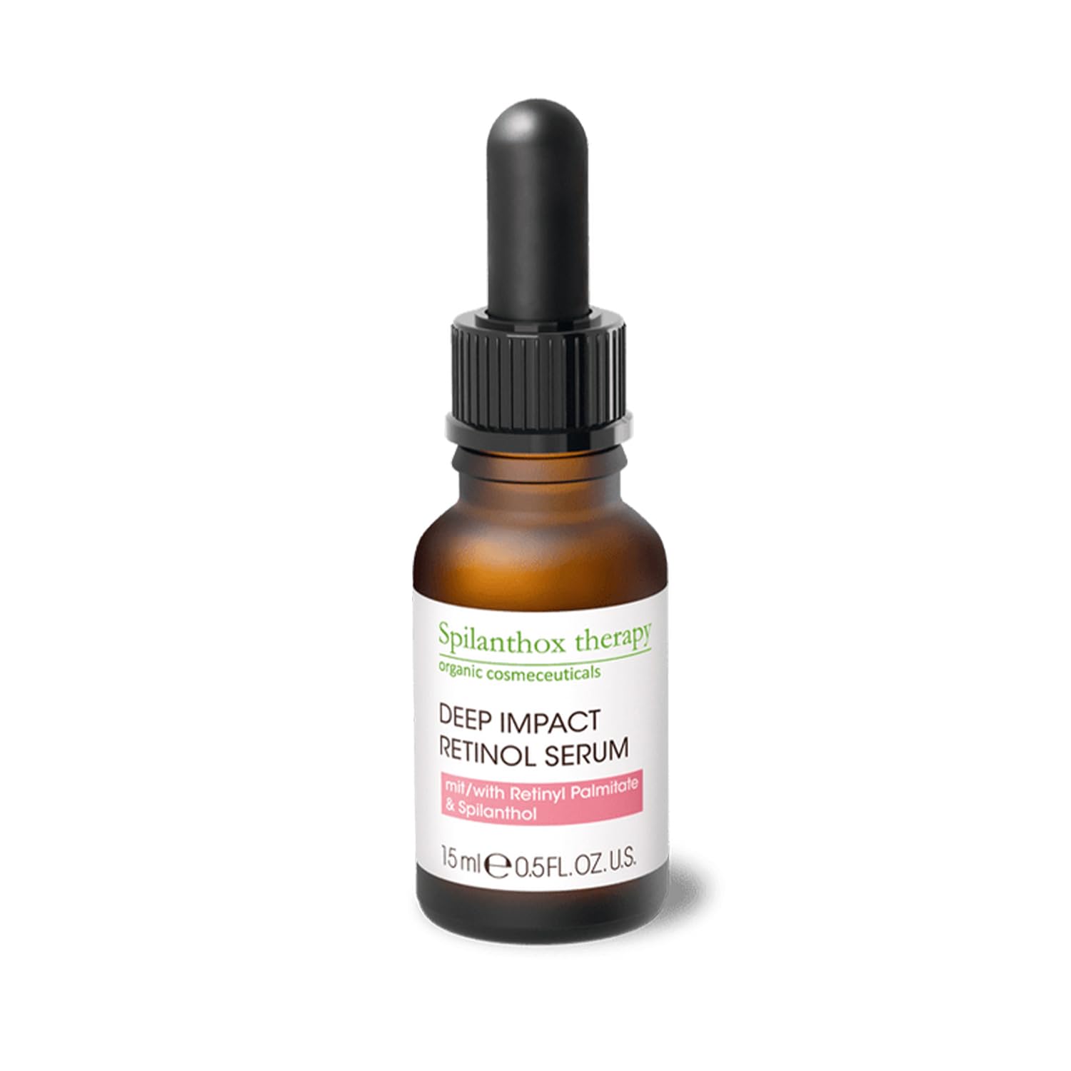 Spilanthox therapy - Deep Impact Retinol Serum - Anti-Ageing Facial Serum - Facial Care for Wrinkle Reduction - Spilanthol & Hyaluronic Acid - Vegan Natural Cosmetics - 15ml