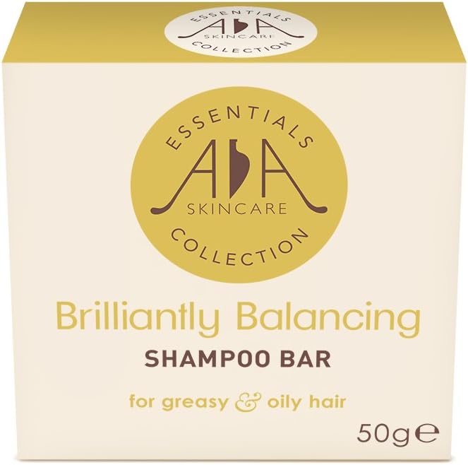 Amphora Aromatics AA Skincare Brilliantly Balancing Hair Shampoo Bar 50g beneficial to oily hair types ~ No SLS or Parabens