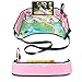 KIPTOP Car Seat Travel Tray,Kids Play & Learn Tray for Snacks Drawing ,Sturdy Side Walls, Strong Buckles,Works on Buggy and Pushchair (Pink)