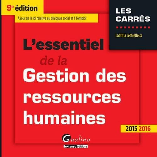 L' essentiel de la gestion des ressources humaines
