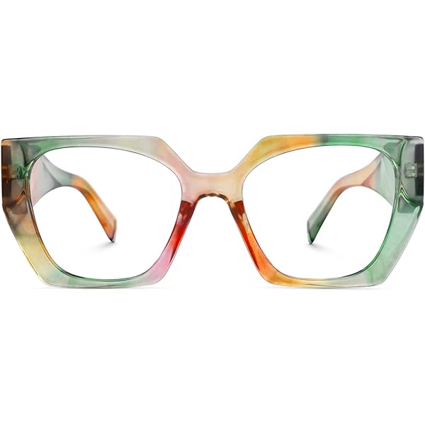 Full Rm Metal Retro Avator Non Prescrpton Clear Lens Glasses