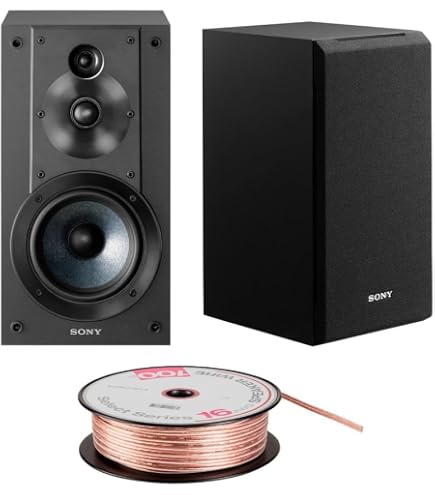 Amazon.com: Sony SSCS5 3-Way 3-Driver Bookshelf Speaker System