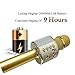 Wireless Bluetooth Karaoke Microphone LEKAMXING Microphone For Holiday gifts & Birthday Day Party Portable Hand Speaker Stereo Player KTV Karaoke Mic for iPhone/Android/iPad/Sony/TV and All Smartphone