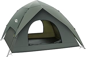KEJECTOR 2-3 Person Camping Tent, Tents for Camping with Removable Rainfly, Family Dome Easy Set Up Tent, Lightweight Tent for Camping, Traveling, Hiking, Outdoor