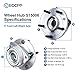 ECCPP Replacement For New Front Wheel Hub and Bearing fits For Dodge Ram 1500 1994 1995 1996 1997 1998 1999 4x4 5 Lug 515006