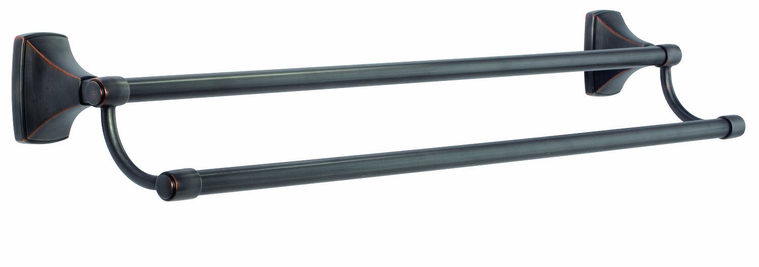 Best Double Towel Bar Oil Rubbed Bronze Over Cabinet