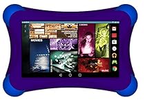 Visual Land Prestige Elite A7QLBP Quad Core 16GB Tablet with Bumper, Purple (MEA7QLBP16GBPRP)