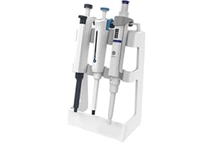 Space Saving Pipette Rack Lab Pipettor Holder Rotatable Micropipette Storage Stand for Laboratory Micropipette Lab Pipette St