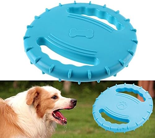 Flying Disc Tooth Resistant Outdoor Dog Training Your In A Safe, Funny Way, This Natural Rubber Frisbee Just Right One For Dog.