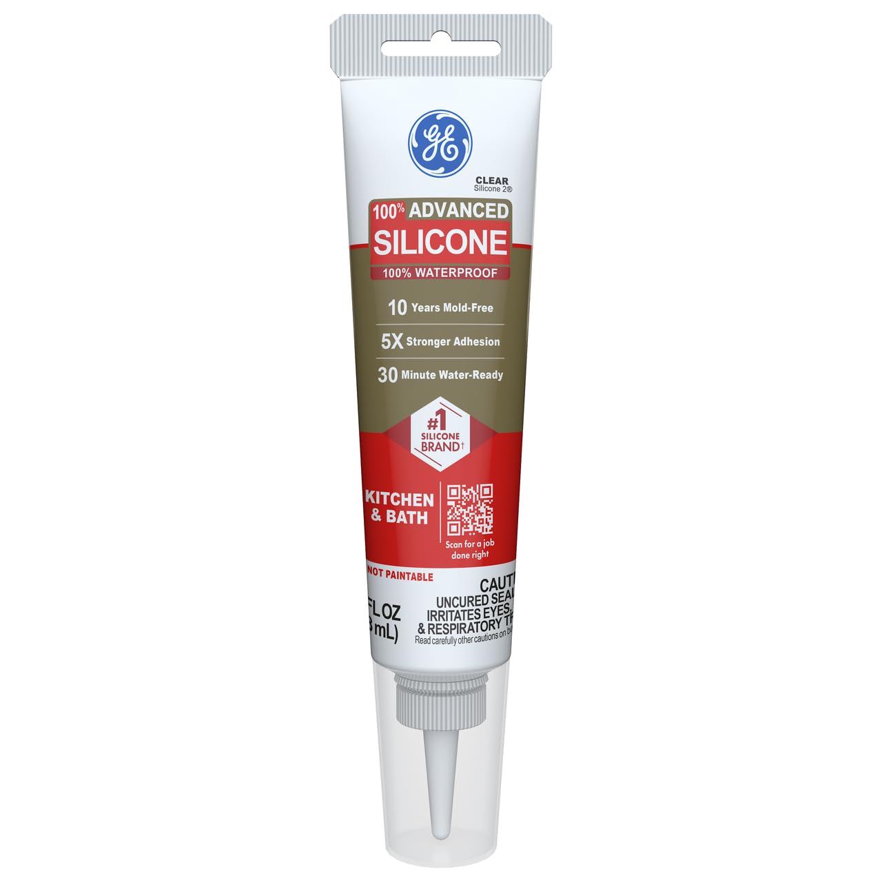 GE Advanced Silicone Caulk product photo 6