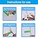 Cable Labels,LANMU Self-adhesive Cable Label,Cable/Cord Identification Tags,10 Sheets 300 Labels,A4 Size Waterproof Tear Resistant Labels Works with Laser Printer(5 Assorted Colors)