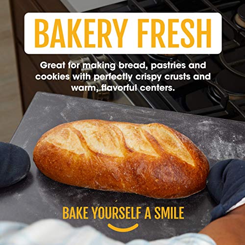 Heritage Square Pizza Stone Pizza & Bread Baking Stones For Gas Grill