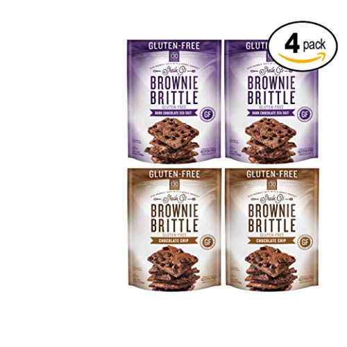 Brownie Brittle Gluten-Free Brownie Brittle Variety Pack, 5 Ounce, 4 Count