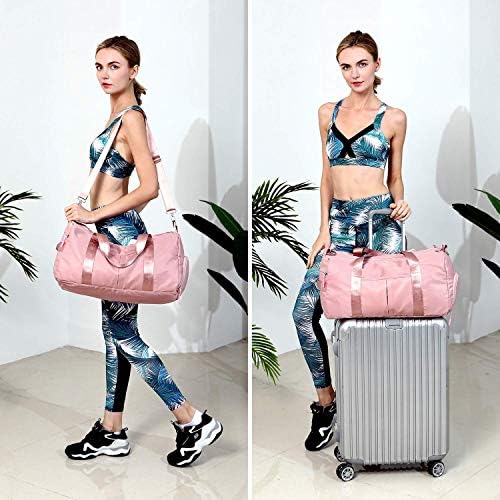 Forestfish Sports Gym Bag Travel Duffel Bag with Dry Wet Pocket & Shoes Compartment for Women and Men 3 Forestfish Sports Gym Bag Travel Duffel Bag with Dry Wet Pocket & Shoes Compartment for Women and Men