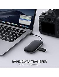 USB C Hub AUKEY 8-in-1 Type C Hub with Ethernet Port, 4K USB C to HDMI, 3 USB 3.0 Ports, 100W USB C Power Delivery Charging, SD TF Card Reader for MacBook Pro, Chromebook Pixel and Other USB C Laptops