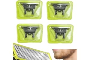GAPECHNG Replacement Blades, compatible for Philips Norelco One T blades Electric Shaver Replacement Heads Compatible for QP210/80 QP2515 QP2520 QP2630 QP2834 QP6510/31 QP6520/30 (4 Counts)