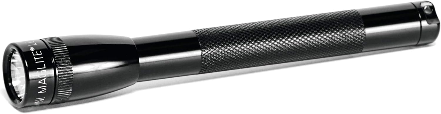 Zenitech SP32016 Mag Lite - Solitaire - LED Flashlight "Mini Maglite" Metal, 12.5cm in Black (111 lumens)