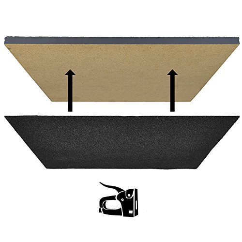Gun Storage Solutions 5 Rifle Rods Starter Kit Pack of 5 Rifle Rods Starter Kit with Loop Fabric (8 x 19), Black - Thumbnail 3