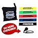 Bodylastics Premium Loop Resistance Bands Set. Includes 5Best Quality Loop Resistance Bands, Bonus Custom Designed Door Anchor and Carry Bag