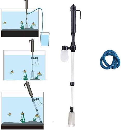 Amazon Co Jp 電動水交換ポンプ 水槽清掃パンプ 砂清掃 アクアリウムの砂利の洗剤電気 魚タンク水チェンジャーの掃除機のサイフォンによって作動する砂利水フィルターの洗剤の砂の洗濯機 Color Battery ホーム キッチン