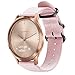 Fintie Band Compatible with Garmin Vivoactive 5/6/3, Venu/Sq/Sq 2/2 Plus, Forerunner 165/55/645/245 Music, 20mm Soft Nylon Replacement Strap Band, Pink