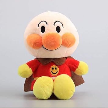 Zjq Jouets En Peluche Anpanman Bread Superman Baikinman Plush Toy Cute Stuffed Dolls 9 22 Cm Amazon Fr Jeux Et Jouets