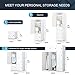 KOUSI Portable Clothes Closet Clothing Storage Plastic Dresser Shelves Armoire Wardrobe Moving Boxes Rack Bins Shelf Closet for Bedroom Organizers and Storage, White, 6 Cubes 2 Hanging Sections