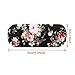 EZESO ESSENTIAL SKINCARE Glasses Case Hard Shell Eyeglass Case for Women Fabrics Floral Retro Spectacle Case Box Portable