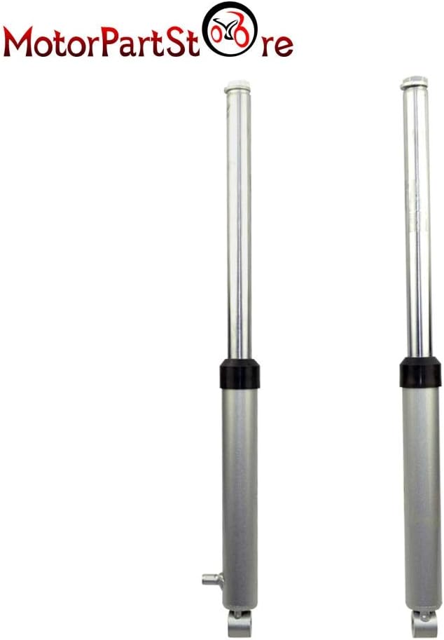 Hukcus Frames & Fittings Front Forks Shocks Leg Fork Set for Honda QR50 QR Q R LH RH Shock Absorber Dirt Pit Bike Part D10