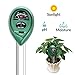 Attom Tech Soil Test Meter, 3-in-1 Moisture/Sun-Light/pH Sensor Meter Soil Test Kits Gardening Tool, Test Function for Home and Garden, Plants, Farm, Indoor/Outdoor Use