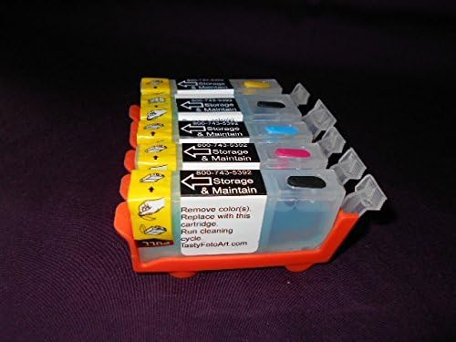 Maintain &amp; Storage &amp; Cleaning Cartridges (5 PACK) for Edible Ink Canon PGI 250 &amp; CLI 251