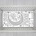 NoJo Photo Op 100% Cotton Fitted Crib Sheet, Love You to the Moon and Back, Gray/White