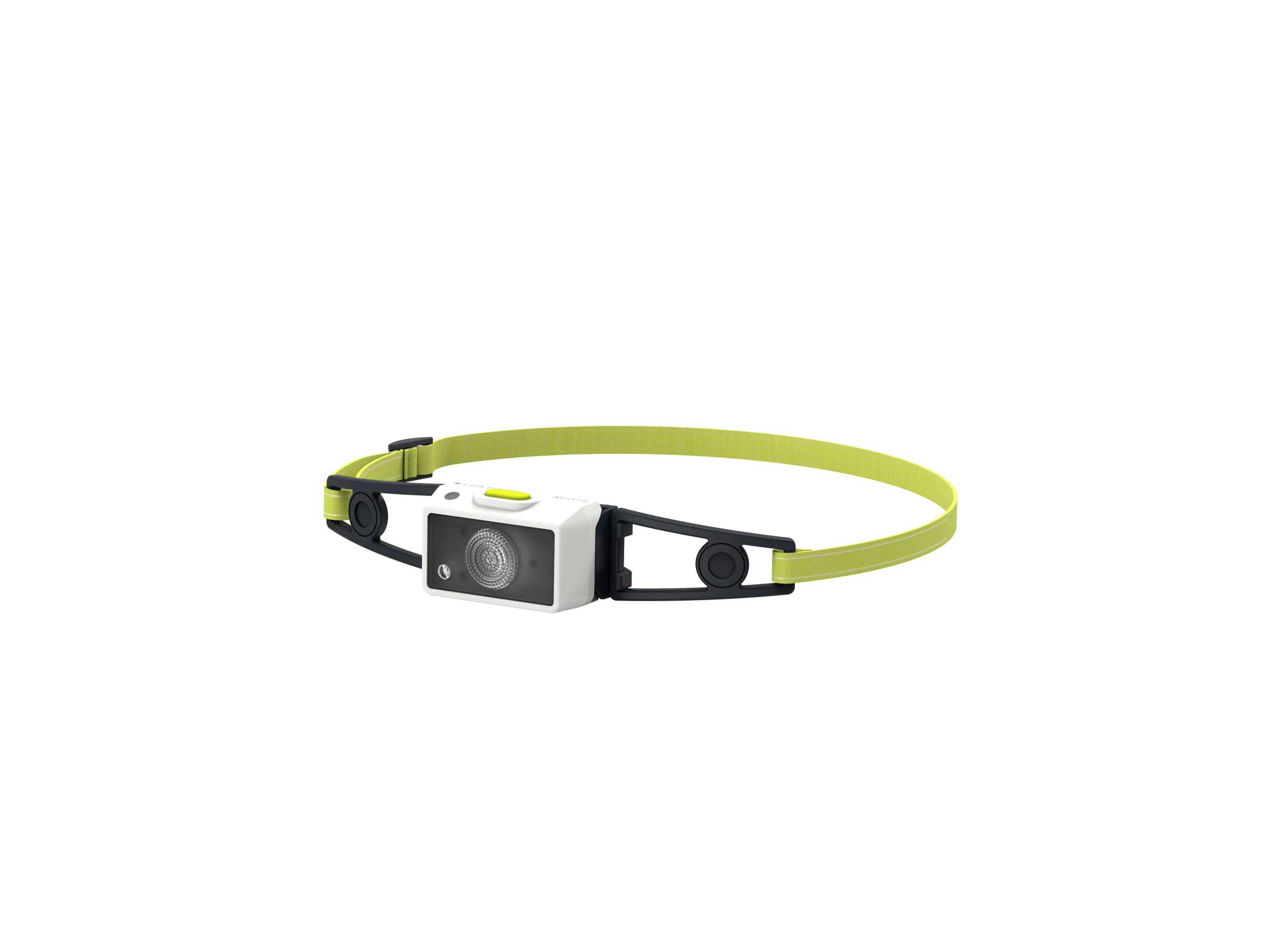 Ledlenser NEO1R - Rechargeable Outdoor LED Head Torch, Running Headlight, Super Bright 250 Lumens Headlamp, Fishing Head Torch, Hiking Equipment, Up to 15 Hours Charge (Lime/White)