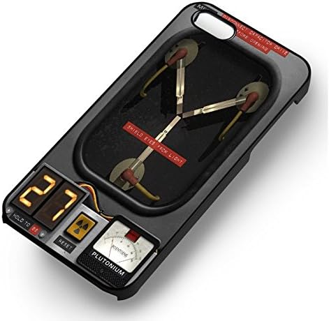 Flux Capacitor for Iphone 6 and Iphone 6s Case (Black Hardplastic Case)